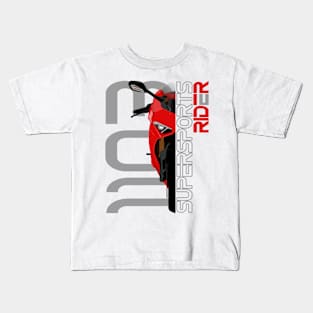 Supersports Rider Panigale V4 Kids T-Shirt